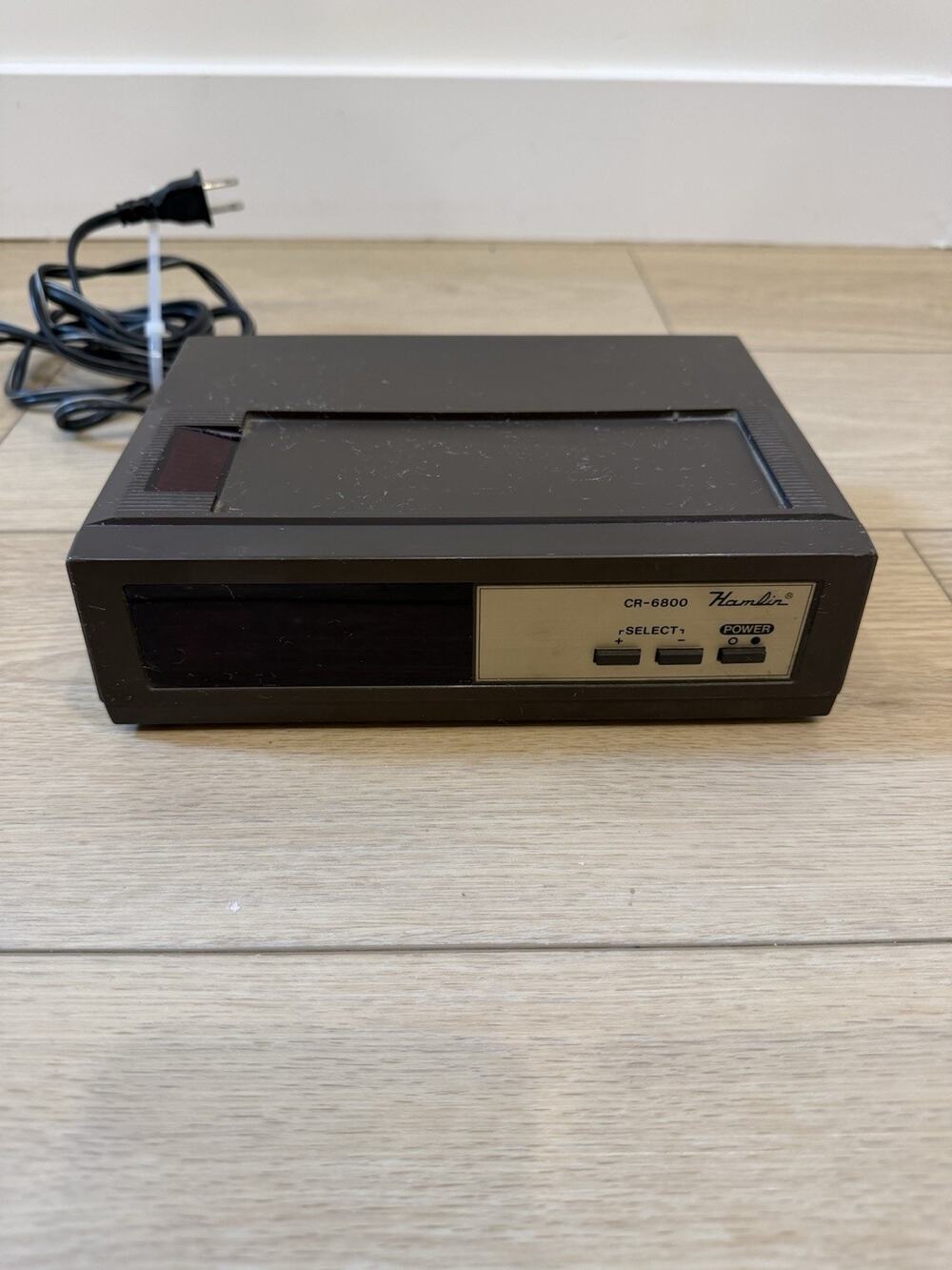 1991 Hamlin CR 6800 Analog Cable Box Converter Made in Japan Works